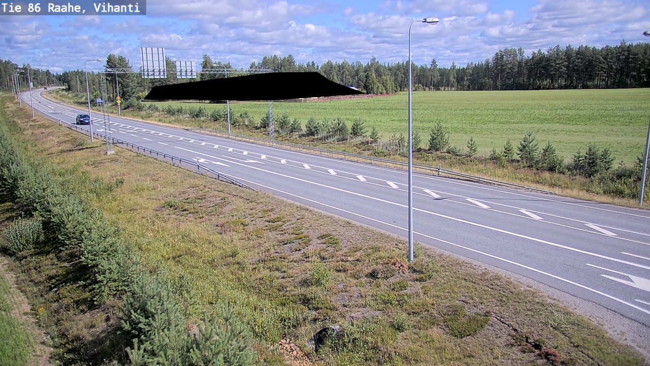 Kelikamerat Kuva Tie 86 Raahe, Vihanti, Raahe, Pohjois-Pohjanmaa
