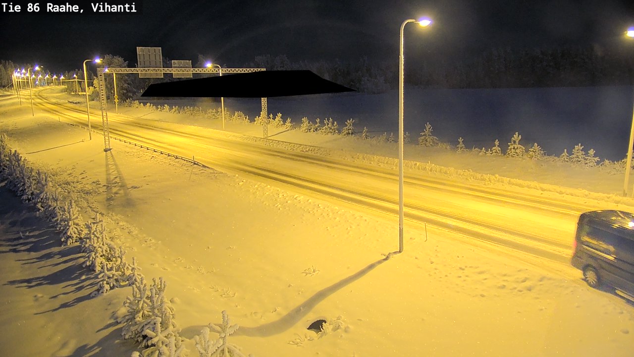 Kelikamerat Kuva Tie 86 Raahe, Vihanti, Raahe, Pohjois-Pohjanmaa