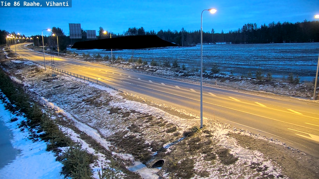 Kelikamerat Kuva Tie 86 Raahe, Vihanti, Raahe, Pohjois-Pohjanmaa