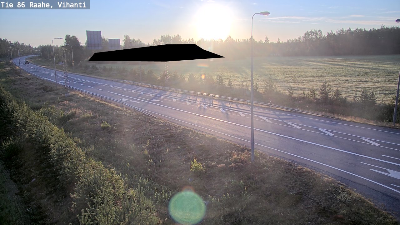 Kelikamerat Kuva Tie 86 Raahe, Vihanti, Raahe, Pohjois-Pohjanmaa