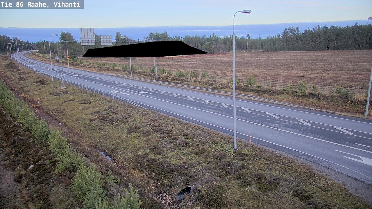 Kelikamerat Kuva Tie 86 Raahe, Vihanti, Raahe, Pohjois-Pohjanmaa