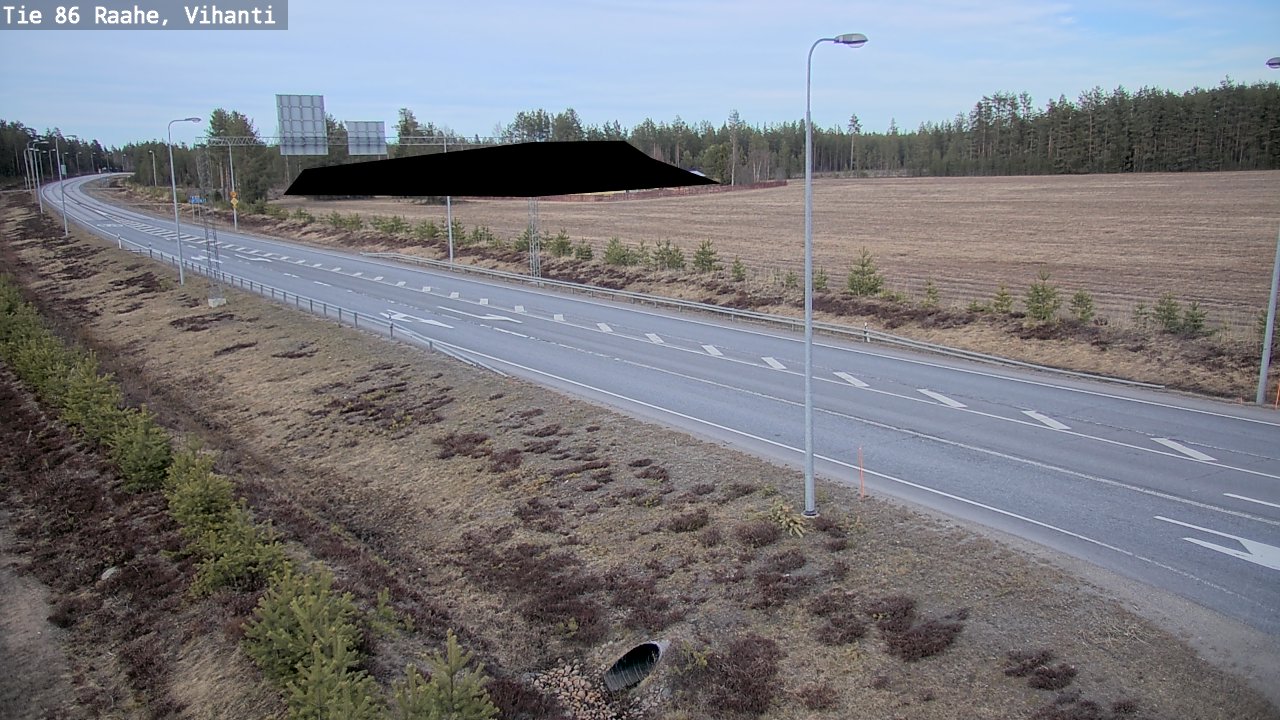 Kelikamerat Kuva Tie 86 Raahe, Vihanti, Raahe, Pohjois-Pohjanmaa