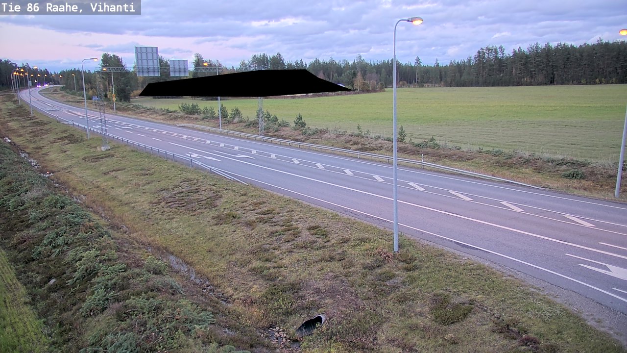 Kelikamerat Kuva Tie 86 Raahe, Vihanti, Raahe, Pohjois-Pohjanmaa