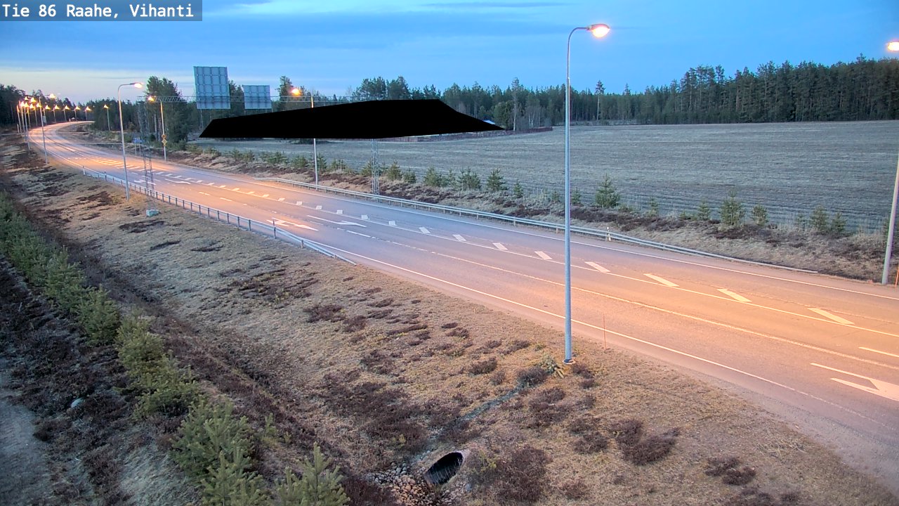 Kelikamerat Kuva Tie 86 Raahe, Vihanti, Raahe, Pohjois-Pohjanmaa