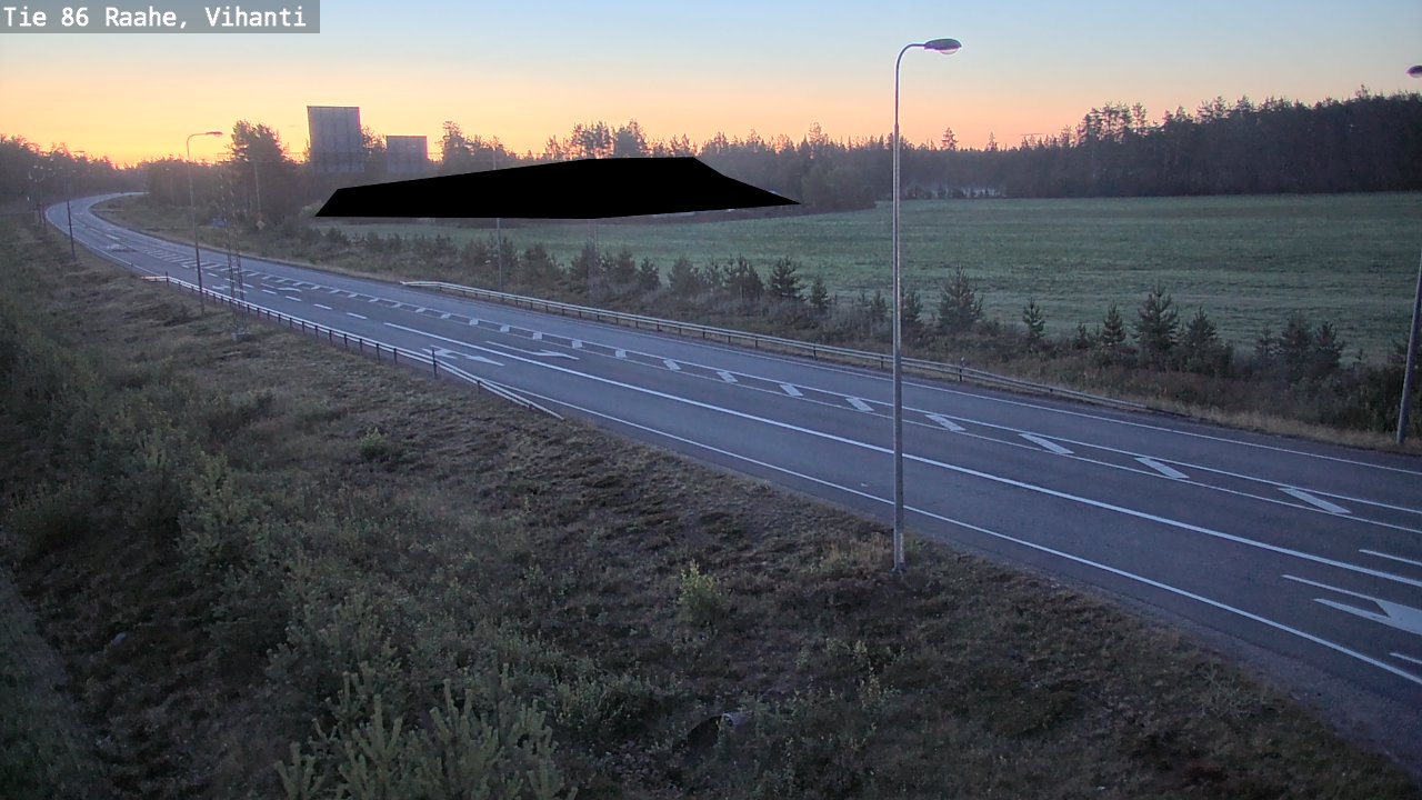 Kelikamerat Kuva Tie 86 Raahe, Vihanti, Raahe, Pohjois-Pohjanmaa