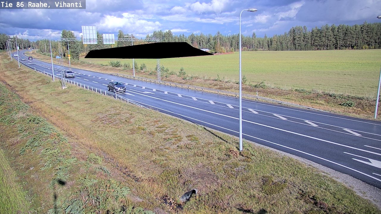 Kelikamerat Kuva Tie 86 Raahe, Vihanti, Raahe, Pohjois-Pohjanmaa