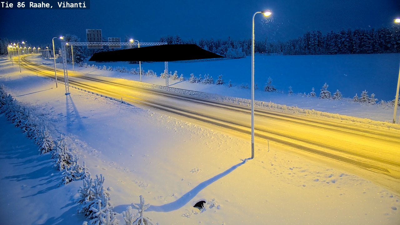 Kelikamerat Kuva Tie 86 Raahe, Vihanti, Raahe, Pohjois-Pohjanmaa