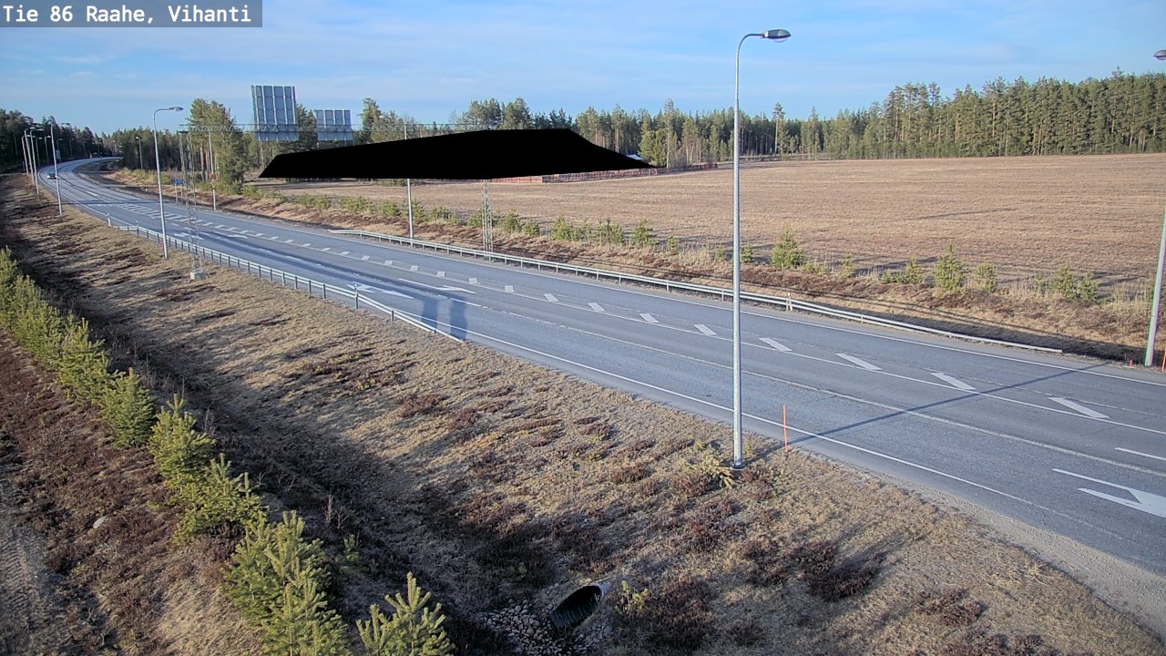 Kelikamerat Kuva Tie 86 Raahe, Vihanti, Raahe, Pohjois-Pohjanmaa