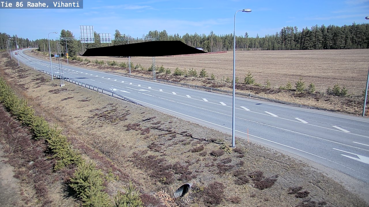 Kelikamerat Kuva Tie 86 Raahe, Vihanti, Raahe, Pohjois-Pohjanmaa
