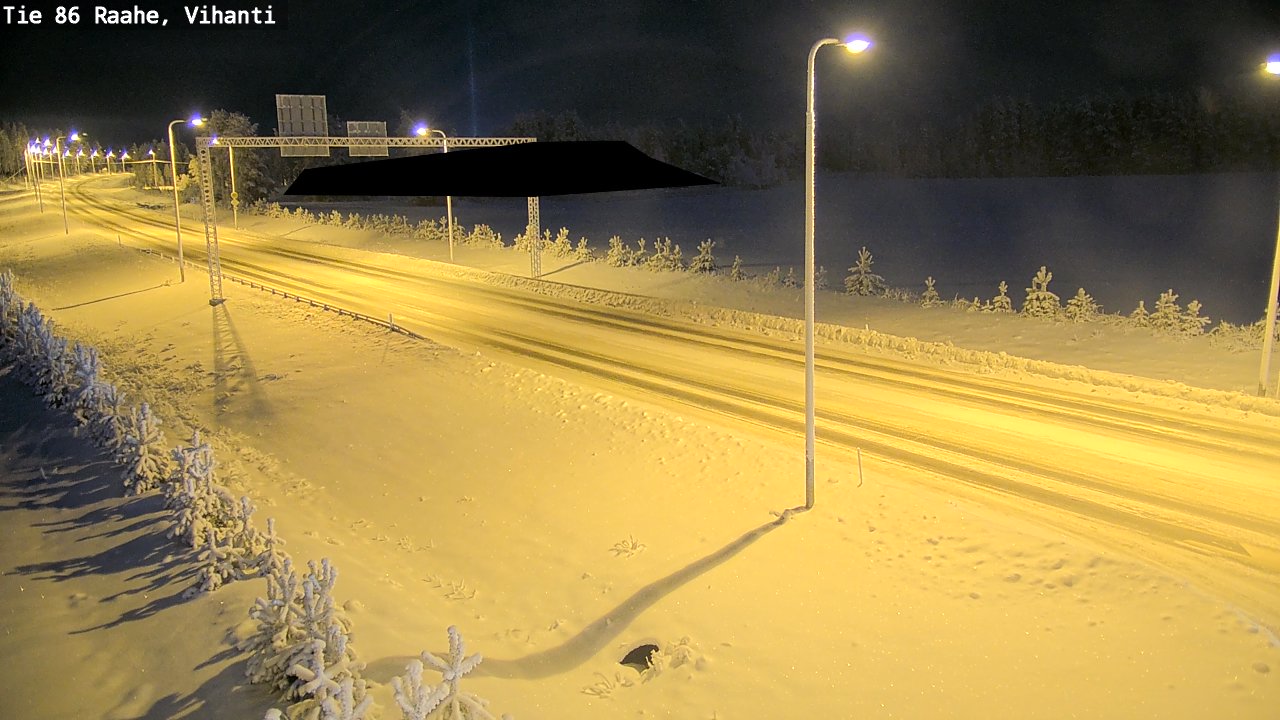 Kelikamerat Kuva Tie 86 Raahe, Vihanti, Raahe, Pohjois-Pohjanmaa