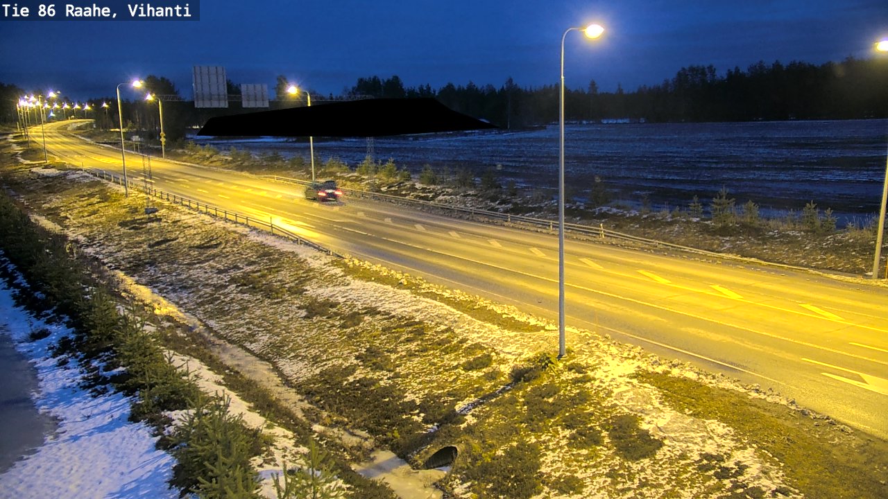 Kelikamerat Kuva Tie 86 Raahe, Vihanti, Raahe, Pohjois-Pohjanmaa