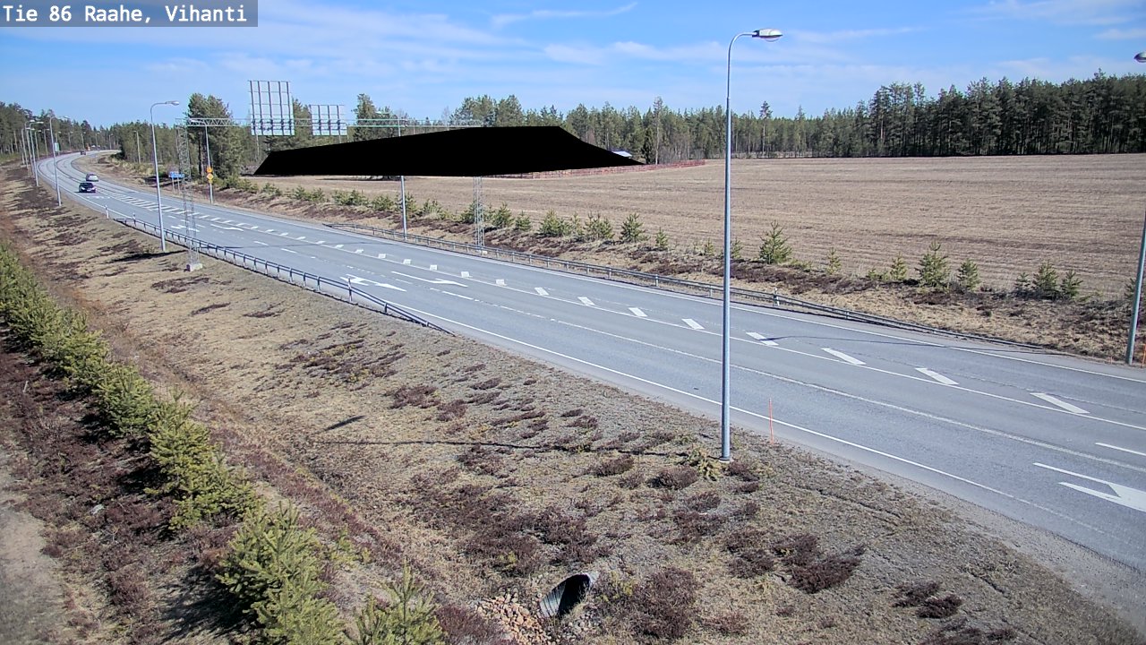Kelikamerat Kuva Tie 86 Raahe, Vihanti, Raahe, Pohjois-Pohjanmaa