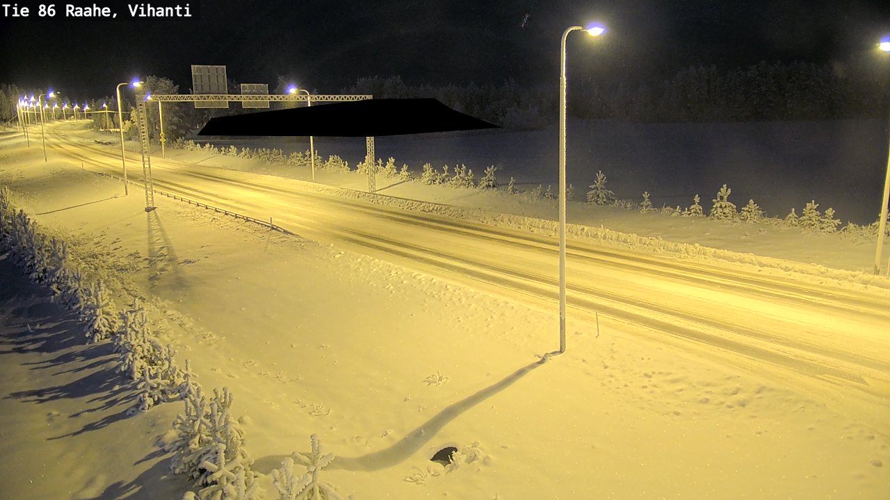 Kelikamerat Kuva Tie 86 Raahe, Vihanti, Raahe, Pohjois-Pohjanmaa