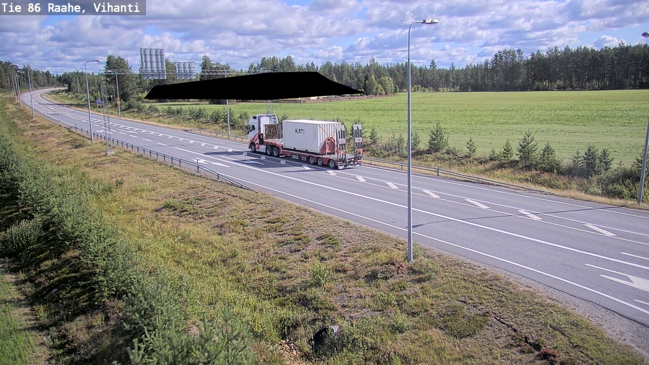 Kelikamerat Kuva Tie 86 Raahe, Vihanti, Raahe, Pohjois-Pohjanmaa