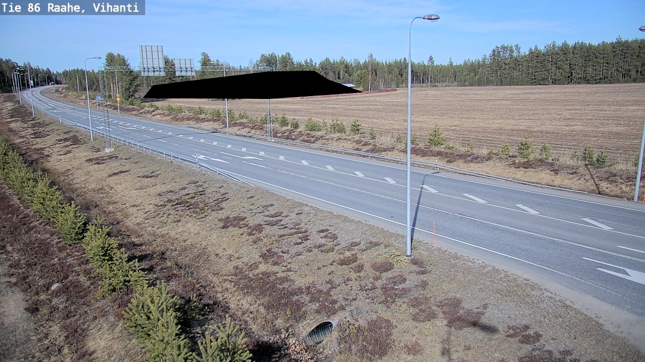Kelikamerat Kuva Tie 86 Raahe, Vihanti, Raahe, Pohjois-Pohjanmaa