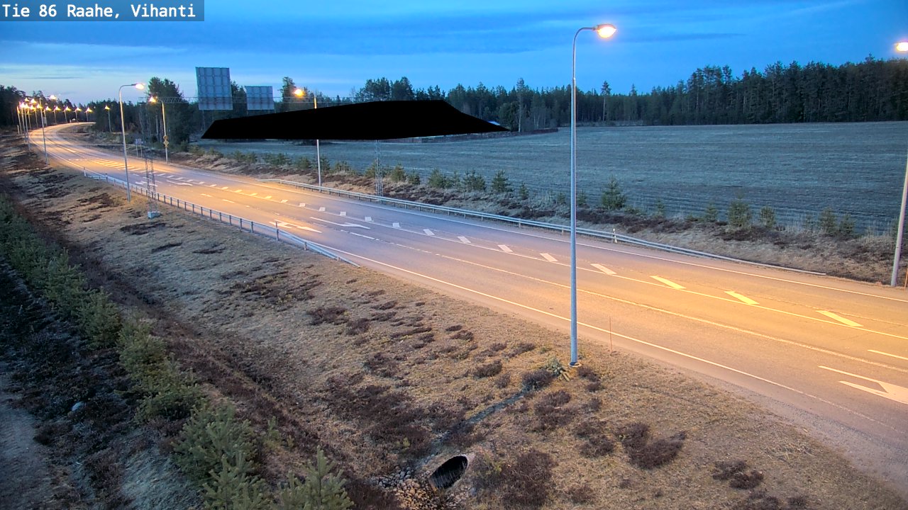 Kelikamerat Kuva Tie 86 Raahe, Vihanti, Raahe, Pohjois-Pohjanmaa