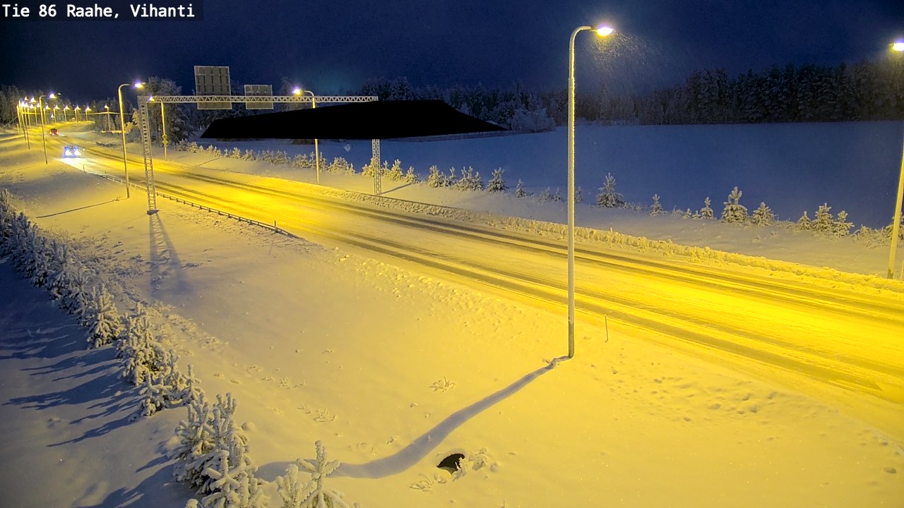 Kelikamerat Kuva Tie 86 Raahe, Vihanti, Raahe, Pohjois-Pohjanmaa