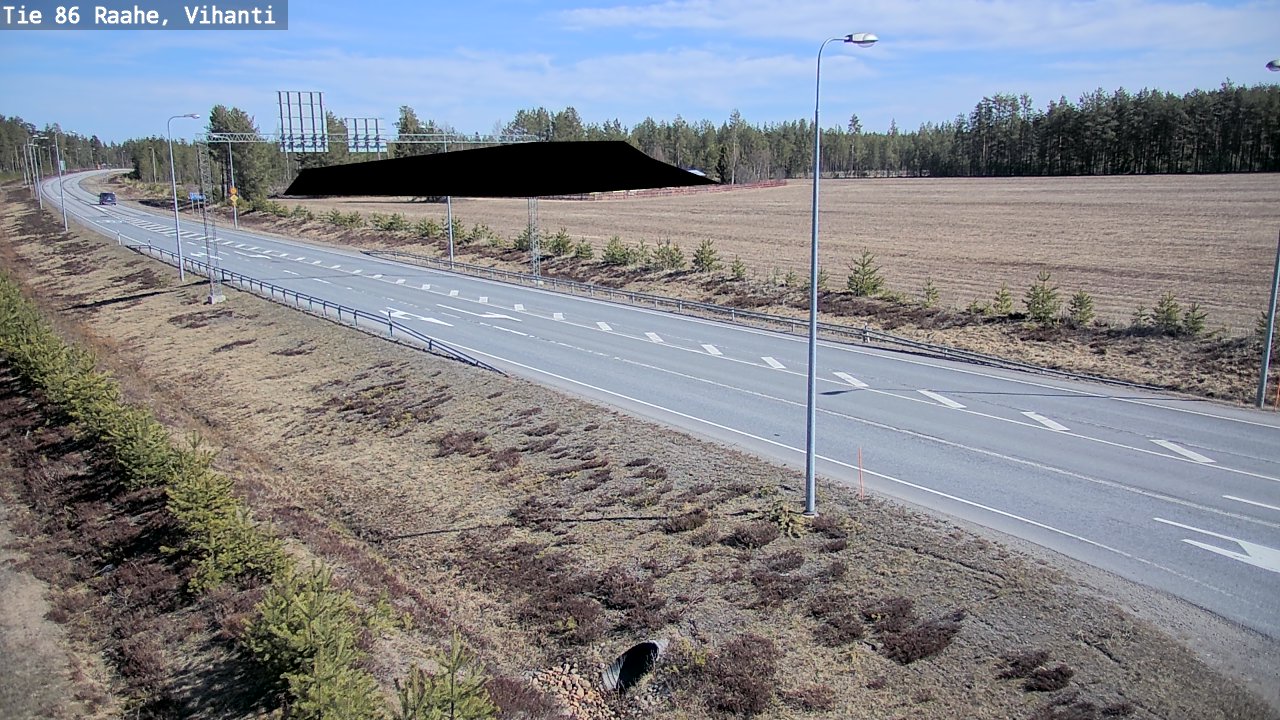 Kelikamerat Kuva Tie 86 Raahe, Vihanti, Raahe, Pohjois-Pohjanmaa