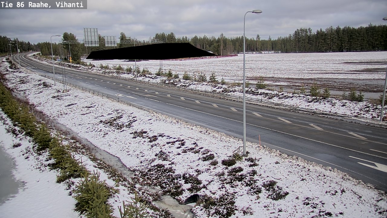 Kelikamerat Kuva Tie 86 Raahe, Vihanti, Raahe, Pohjois-Pohjanmaa
