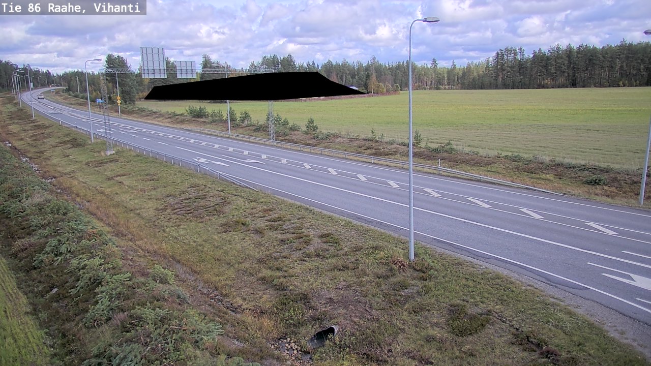 Kelikamerat Kuva Tie 86 Raahe, Vihanti, Raahe, Pohjois-Pohjanmaa