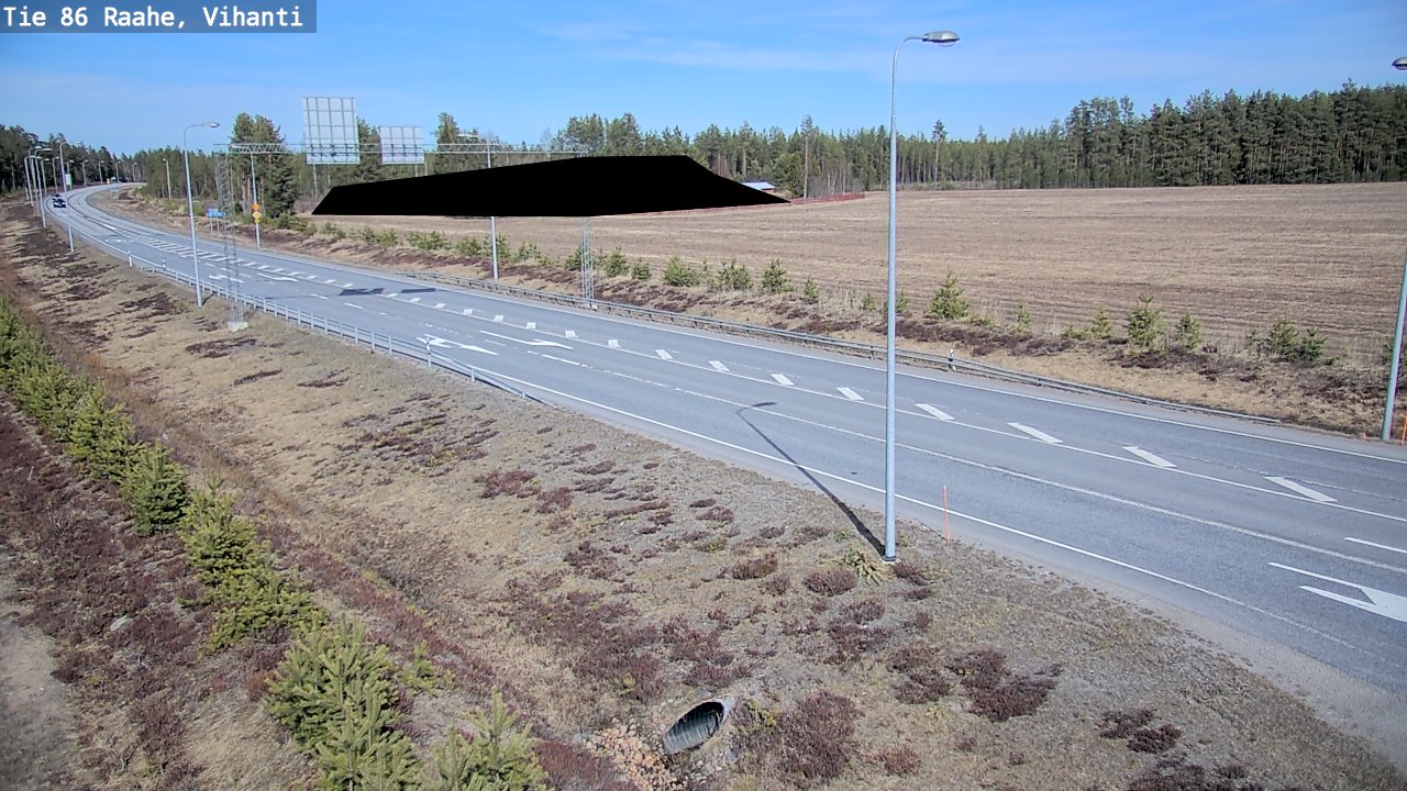 Kelikamerat Kuva Tie 86 Raahe, Vihanti, Raahe, Pohjois-Pohjanmaa