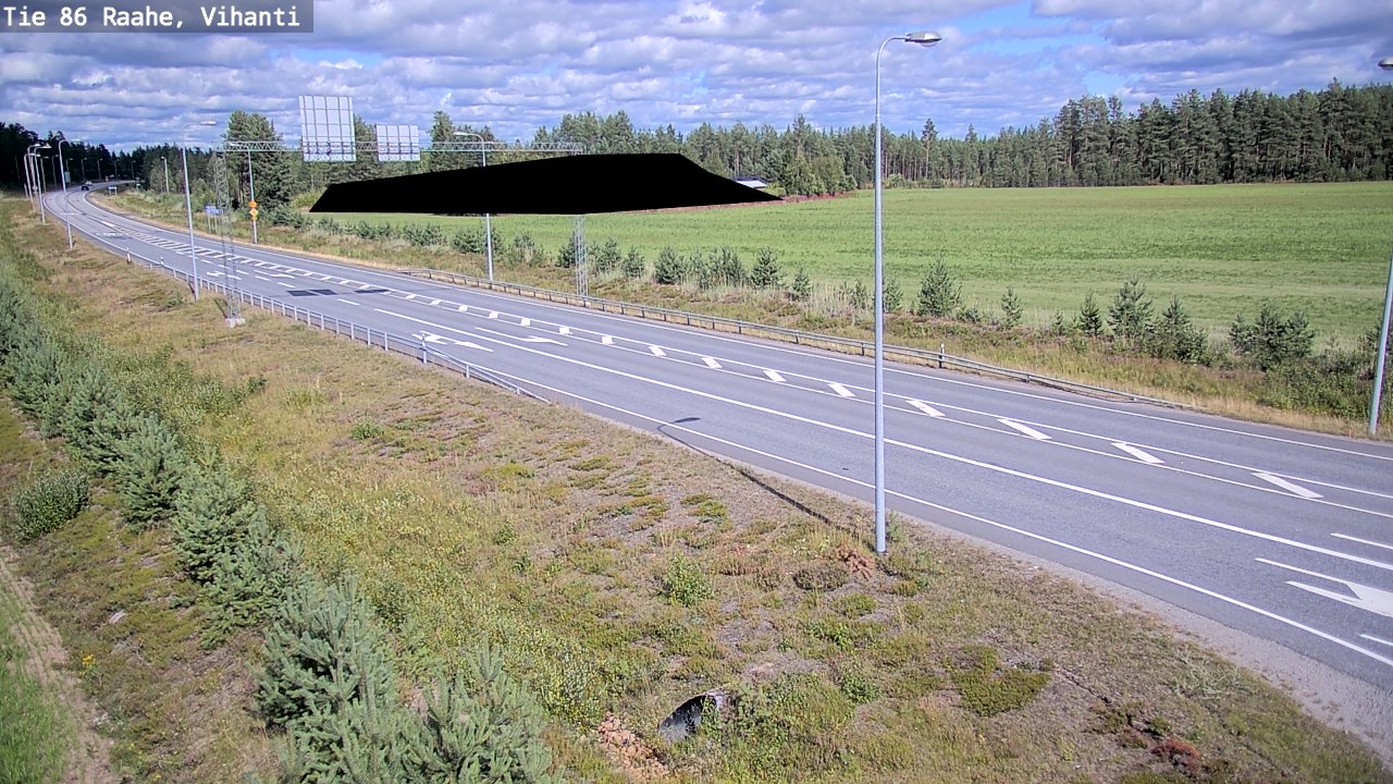 Kelikamerat Kuva Tie 86 Raahe, Vihanti, Raahe, Pohjois-Pohjanmaa