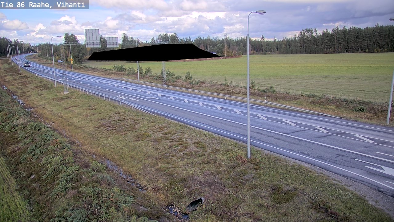 Kelikamerat Kuva Tie 86 Raahe, Vihanti, Raahe, Pohjois-Pohjanmaa