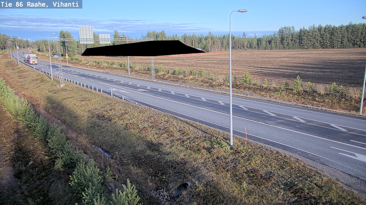 Kelikamerat Kuva Tie 86 Raahe, Vihanti, Raahe, Pohjois-Pohjanmaa