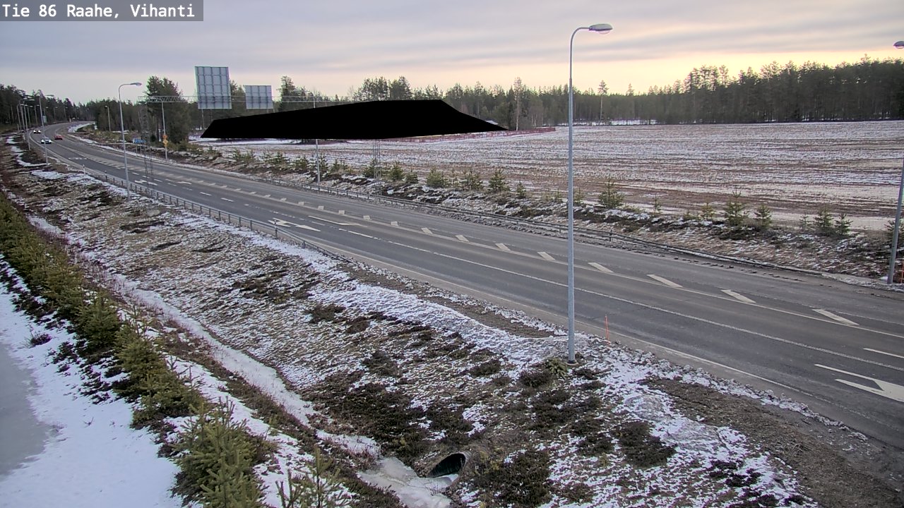 Kelikamerat Kuva Tie 86 Raahe, Vihanti, Raahe, Pohjois-Pohjanmaa