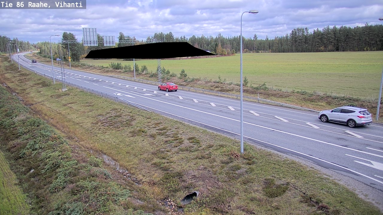 Kelikamerat Kuva Tie 86 Raahe, Vihanti, Raahe, Pohjois-Pohjanmaa
