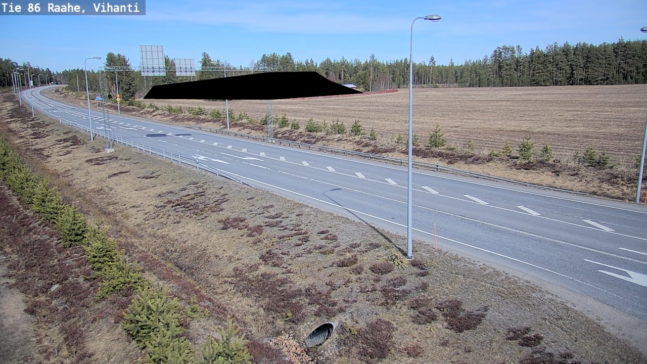 Kelikamerat Kuva Tie 86 Raahe, Vihanti, Raahe, Pohjois-Pohjanmaa
