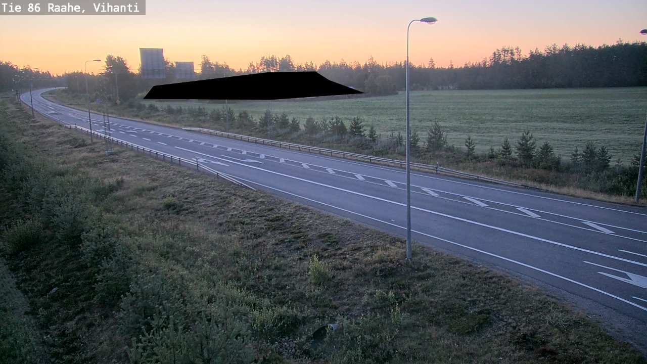 Kelikamerat Kuva Tie 86 Raahe, Vihanti, Raahe, Pohjois-Pohjanmaa