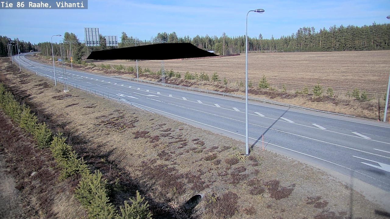 Kelikamerat Kuva Tie 86 Raahe, Vihanti, Raahe, Pohjois-Pohjanmaa