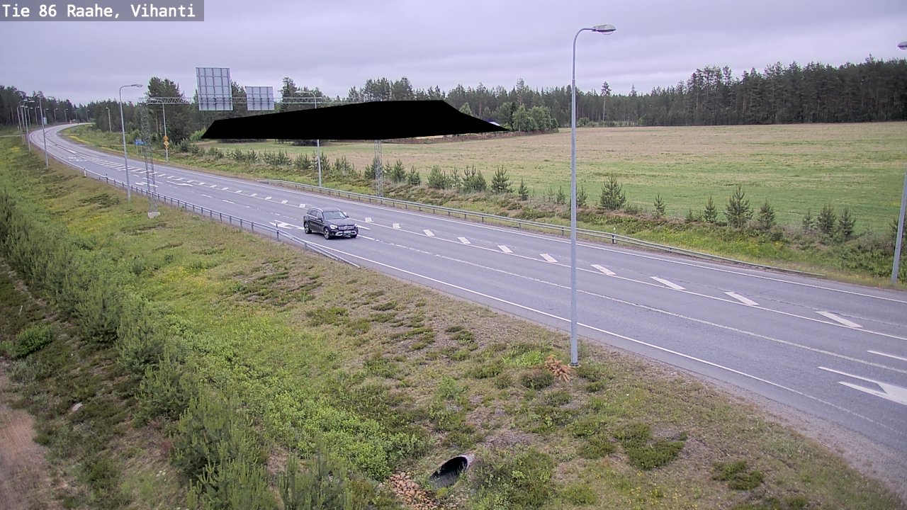 Kelikamerat Kuva Tie 86 Raahe, Vihanti, Raahe, Pohjois-Pohjanmaa