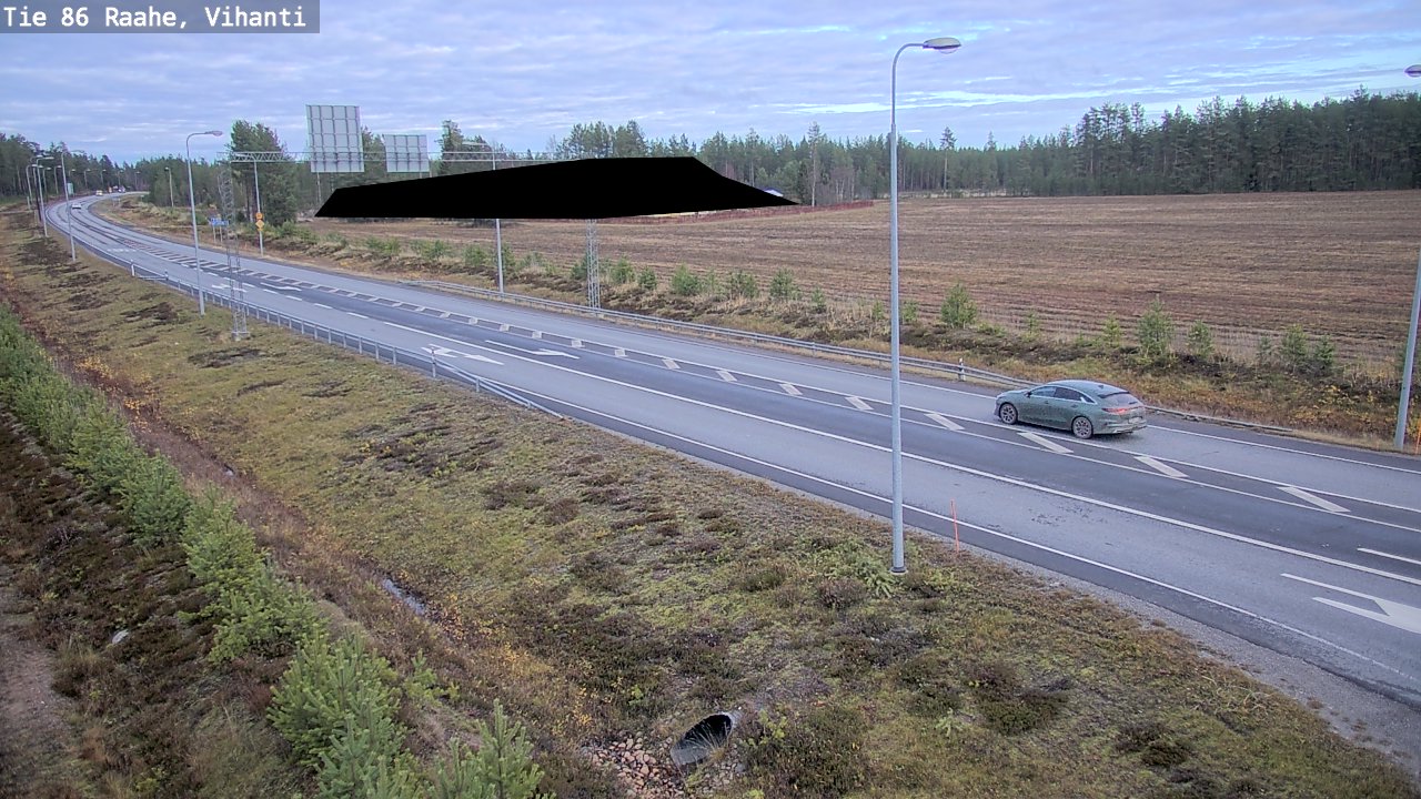 Kelikamerat Kuva Tie 86 Raahe, Vihanti, Raahe, Pohjois-Pohjanmaa