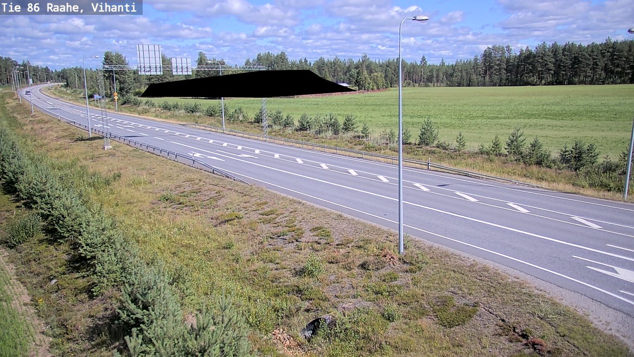 Kelikamerat Kuva Tie 86 Raahe, Vihanti, Raahe, Pohjois-Pohjanmaa