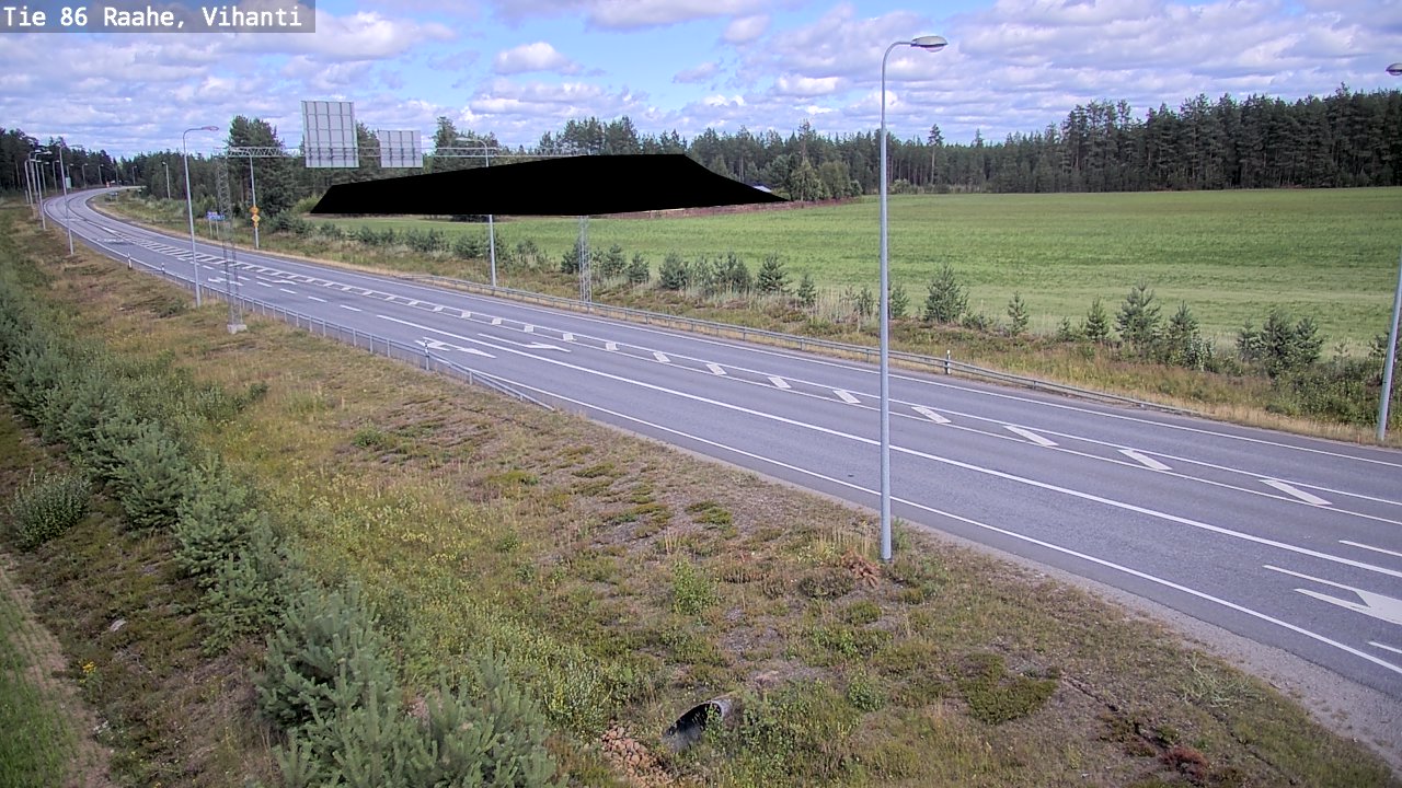 Kelikamerat Kuva Tie 86 Raahe, Vihanti, Raahe, Pohjois-Pohjanmaa