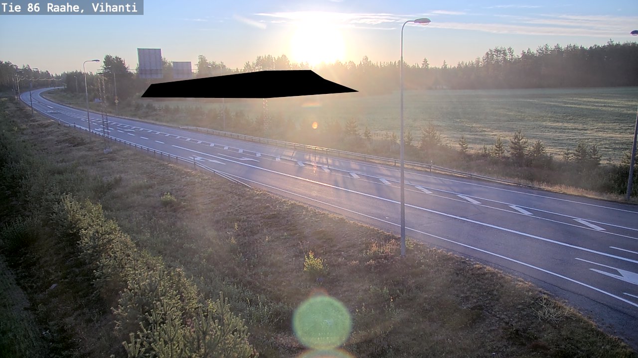 Kelikamerat Kuva Tie 86 Raahe, Vihanti, Raahe, Pohjois-Pohjanmaa