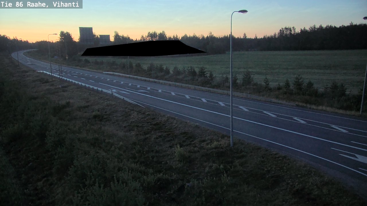Kelikamerat Kuva Tie 86 Raahe, Vihanti, Raahe, Pohjois-Pohjanmaa