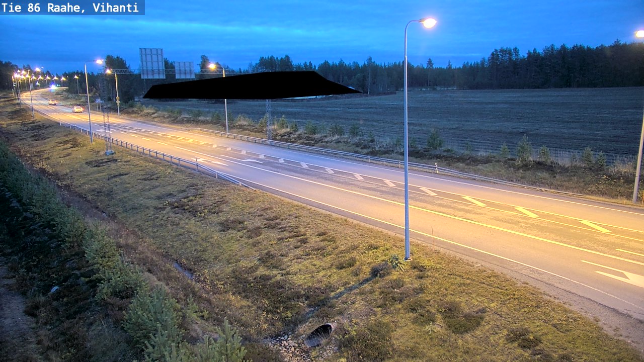 Kelikamerat Kuva Tie 86 Raahe, Vihanti, Raahe, Pohjois-Pohjanmaa