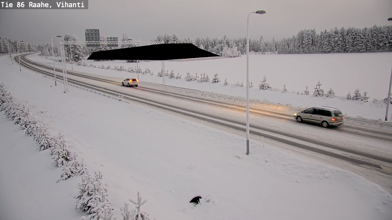 Kelikamerat Kuva Tie 86 Raahe, Vihanti, Raahe, Pohjois-Pohjanmaa