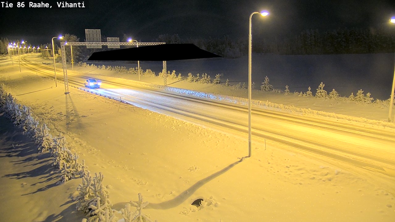 Kelikamerat Kuva Tie 86 Raahe, Vihanti, Raahe, Pohjois-Pohjanmaa