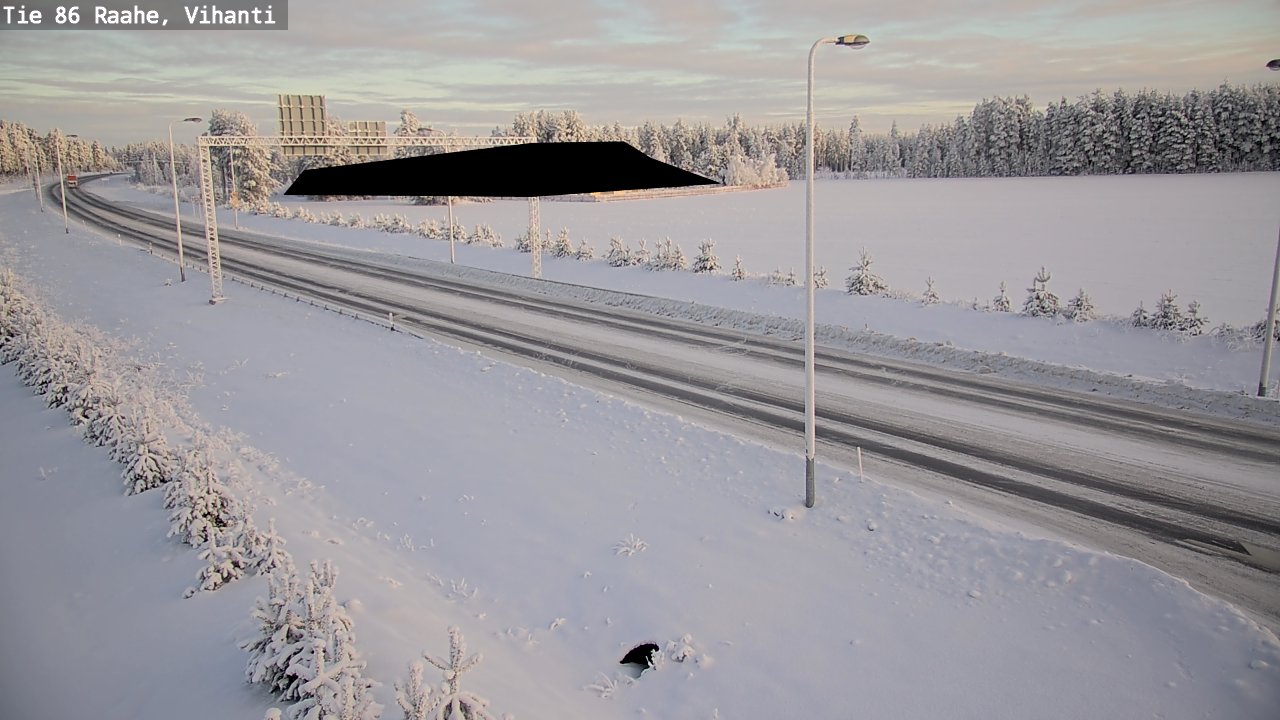 Kelikamerat Kuva Tie 86 Raahe, Vihanti, Raahe, Pohjois-Pohjanmaa