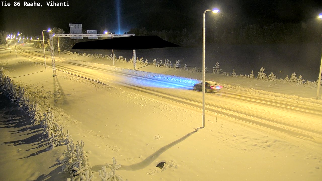 Kelikamerat Kuva Tie 86 Raahe, Vihanti, Raahe, Pohjois-Pohjanmaa