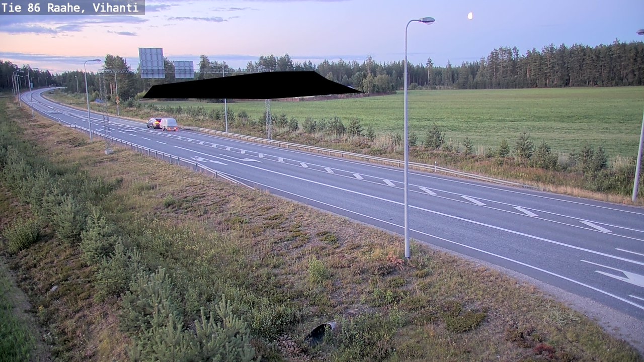 Kelikamerat Kuva Tie 86 Raahe, Vihanti, Raahe, Pohjois-Pohjanmaa