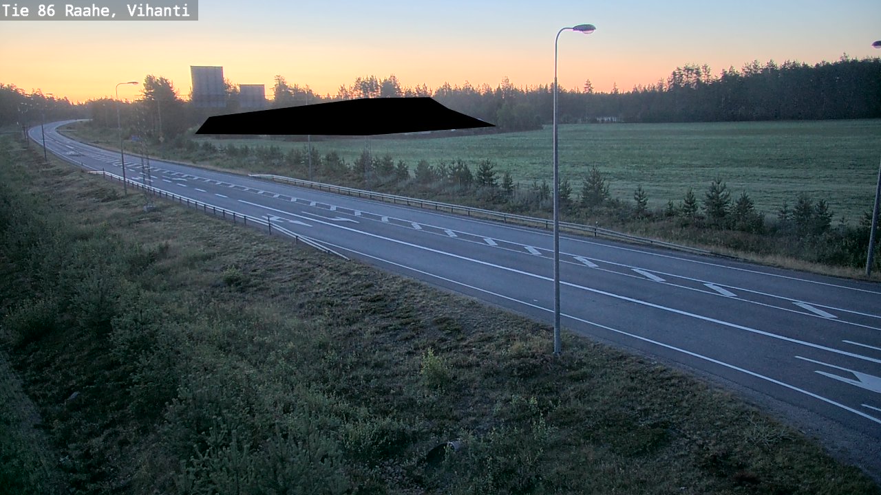 Kelikamerat Kuva Tie 86 Raahe, Vihanti, Raahe, Pohjois-Pohjanmaa