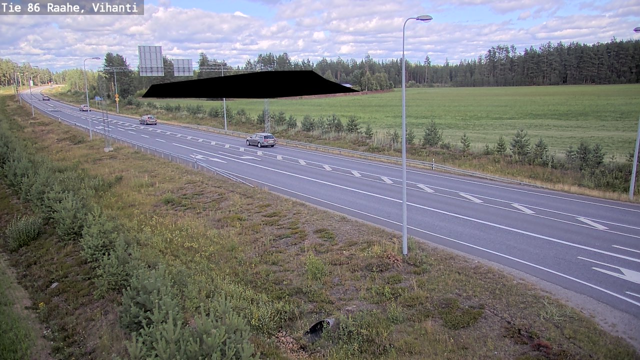 Kelikamerat Kuva Tie 86 Raahe, Vihanti, Raahe, Pohjois-Pohjanmaa