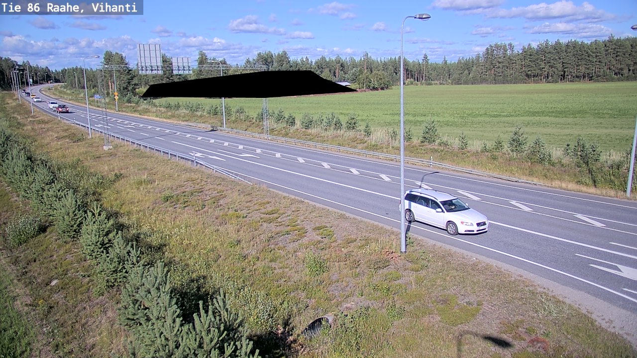Kelikamerat Kuva Tie 86 Raahe, Vihanti, Raahe, Pohjois-Pohjanmaa