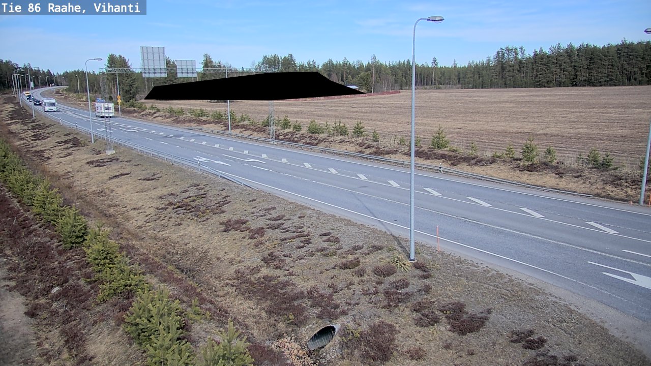Kelikamerat Kuva Tie 86 Raahe, Vihanti, Raahe, Pohjois-Pohjanmaa