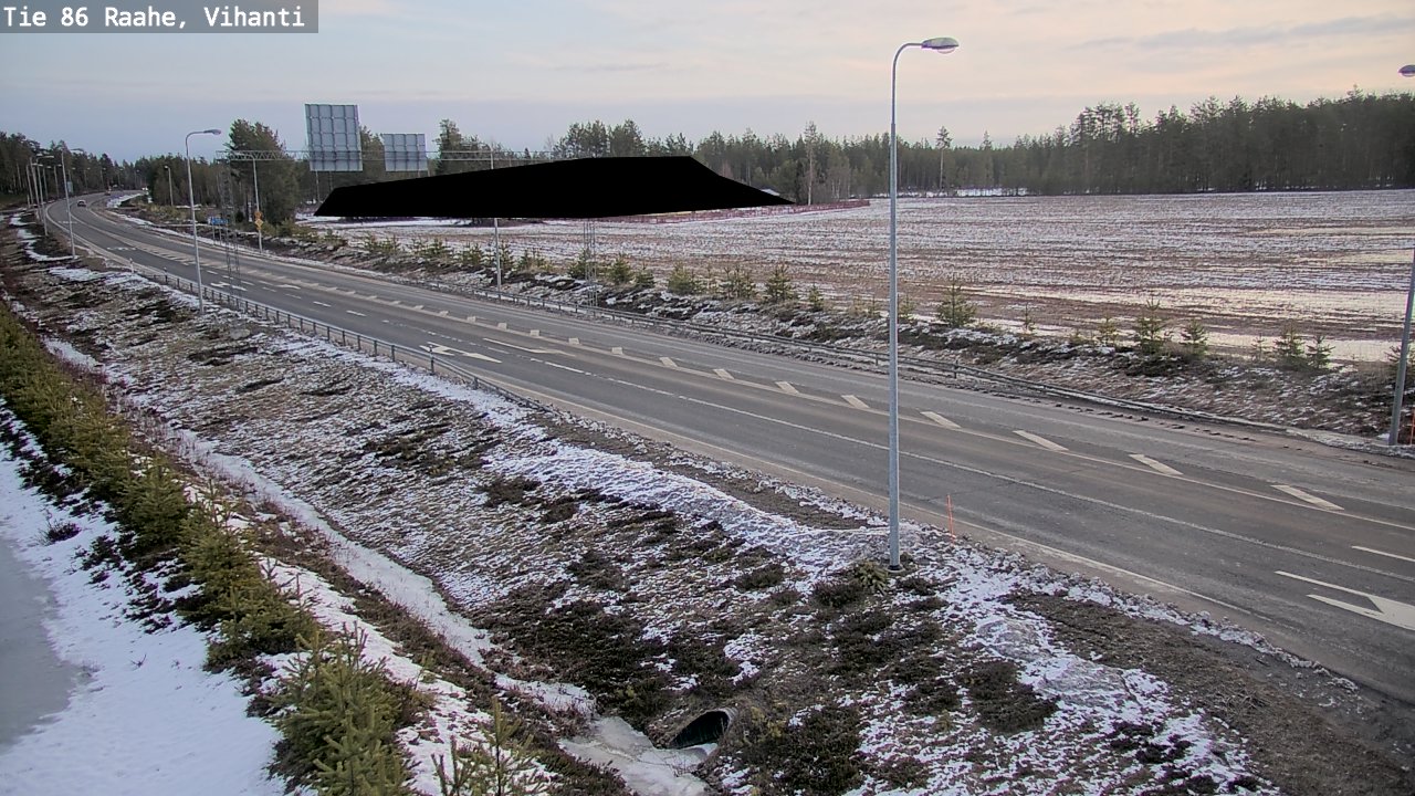 Kelikamerat Kuva Tie 86 Raahe, Vihanti, Raahe, Pohjois-Pohjanmaa